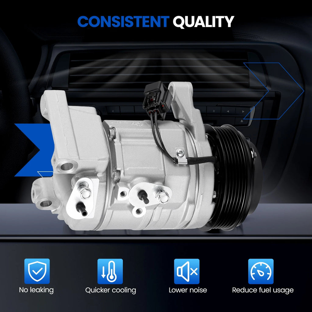 AC Compressor for Cadillac CTS (2010–2014, 2008–2013) CO21685C