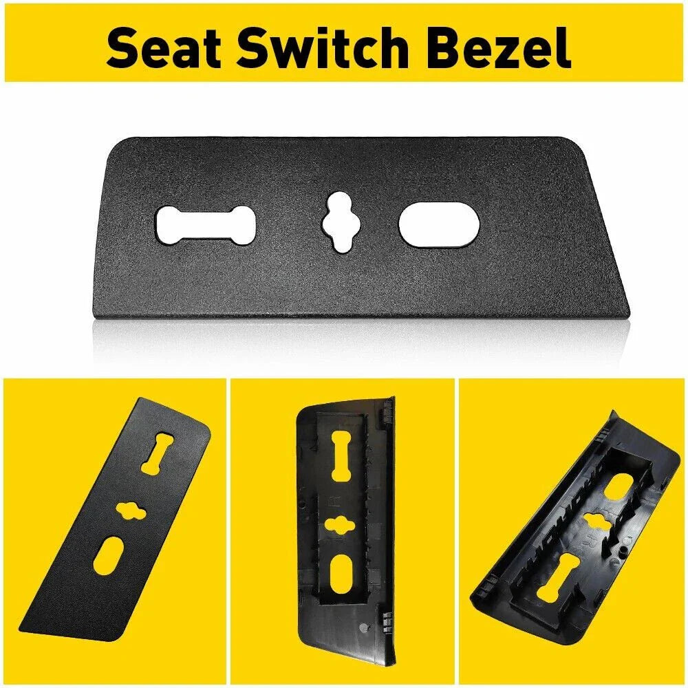 Power Seat Switch Trim Bezel Black for Ford F-150 (2009-2014)