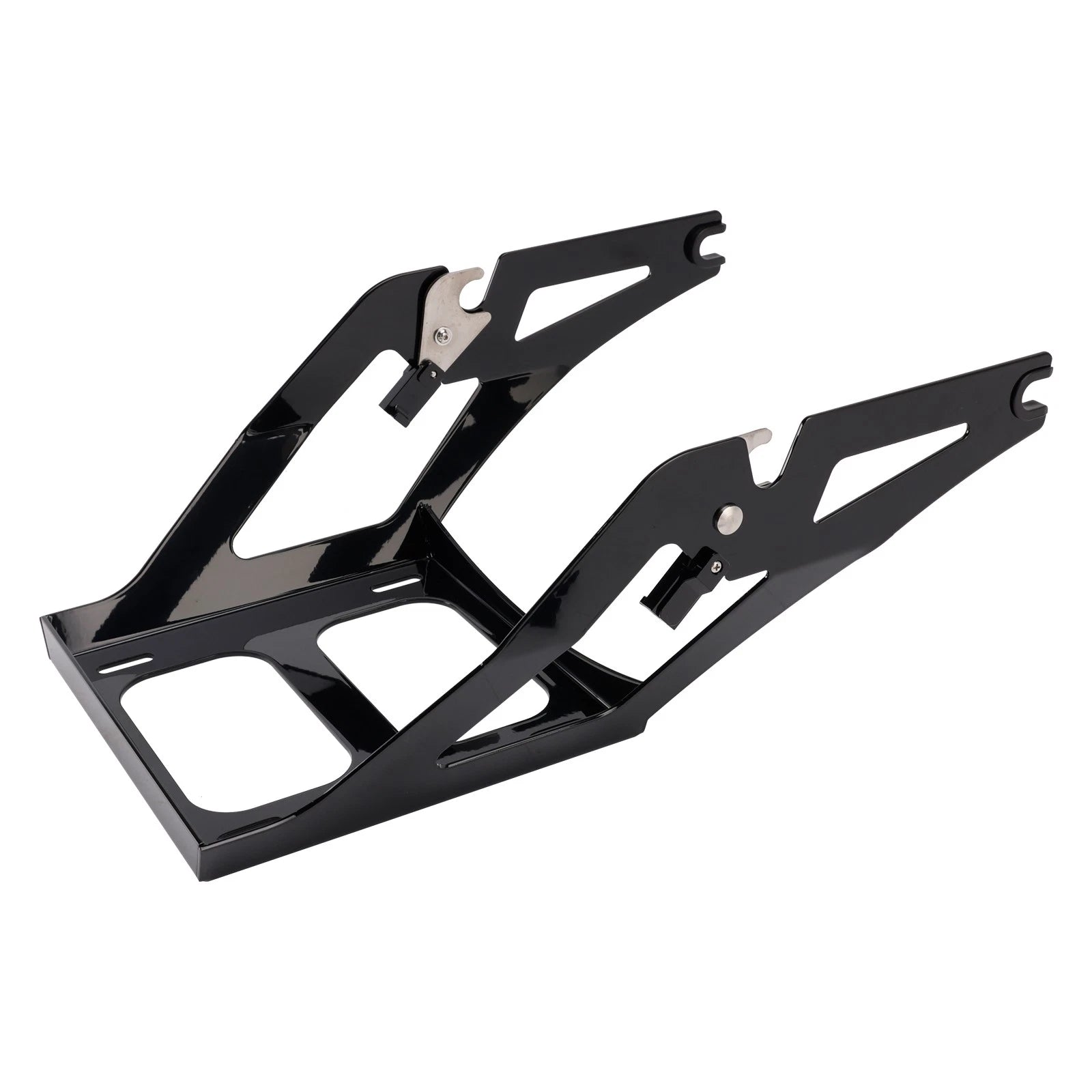 2X Up Mounting Luggage Rack Black for Harley Softail Sport Glide FLSB (2018–2021)