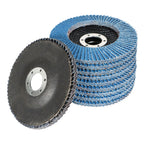 Set of 200 Flap Discs 4.5" 40 Grit for Sanding and Grinding