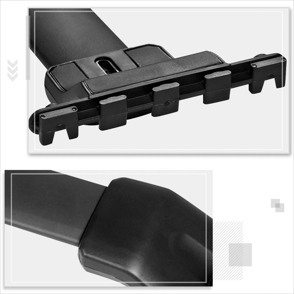 Roof Rack Crossbar Set for Honda Pilot (2009–2015) - Aluminum, Black Coated