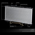 Aluminum Radiator for Toyota Celica GT GTS All Trac 1990–1993 (1174)
