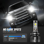 2X NOVSIGHT 9006 HB4 LED Headlight Bulbs Kit for Low Beam (Replace Halogen)