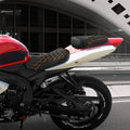 Black Orange Rider & Passenger Seat for Suzuki GSXR600 GSXR750 (2006-2007)