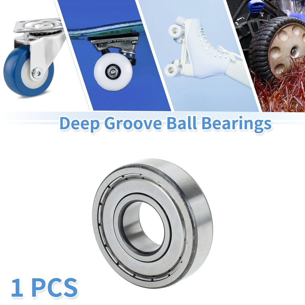 6305ZZ Deep Groove Ball Bearing for Scooter Skateboard Wheel (25x62x17mm)