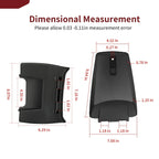 Storage Box Lid Cover Set Latch for Arctic Cat TRV