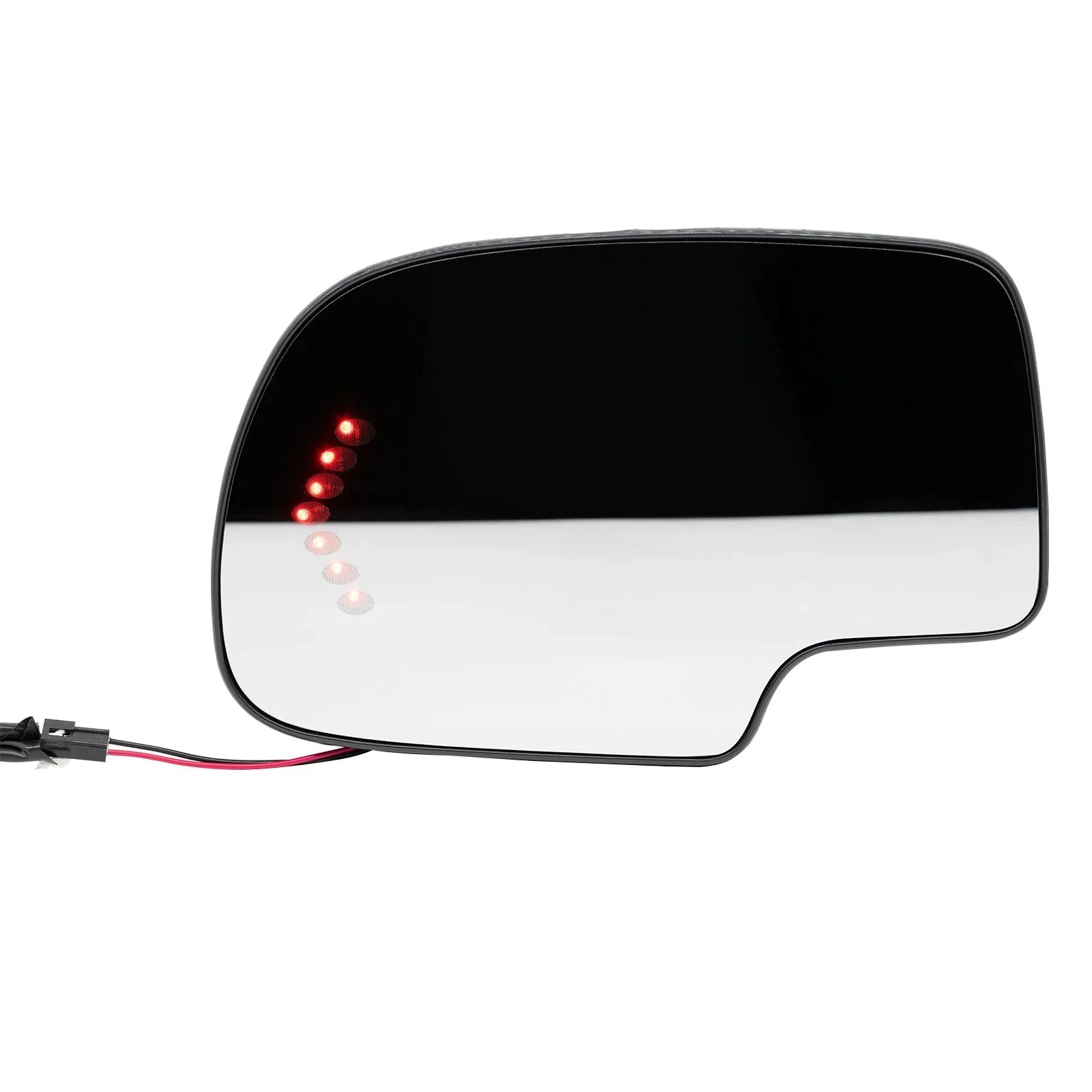 Mirror Glass Heated Turn Signal LH&RH Side for Chevy GMC Cadillac (2003–2007)