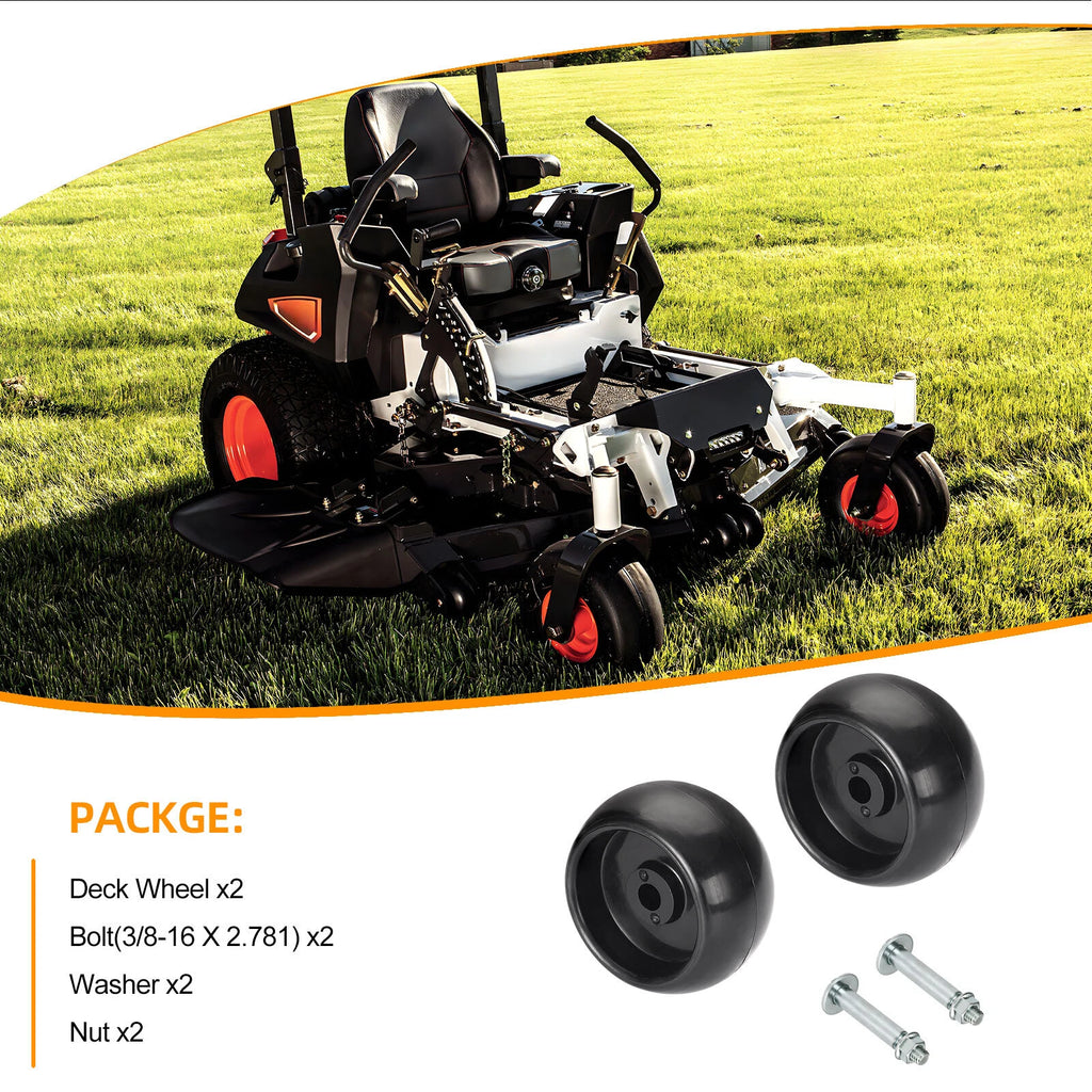 Deck Wheels Kit for Ferris Simplicity Snapper Pro 1500 ( before purchase)