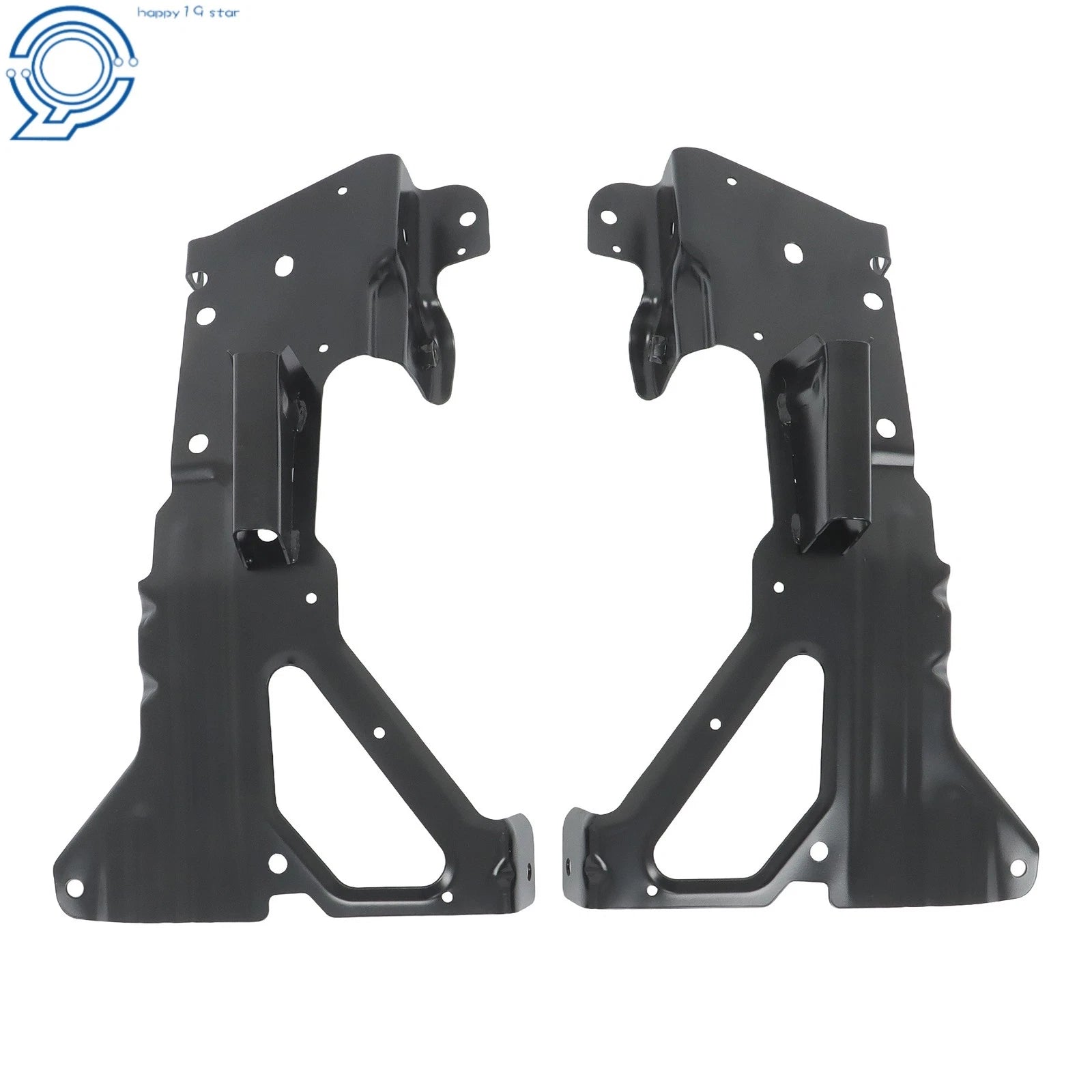 Front Bumper Support & Mount Bracket Set for Chevrolet Silverado 1500 (2016-2018)