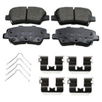 Akebono ProACT Ultra Premium Ceramic Brake Pads for (ACT1812)