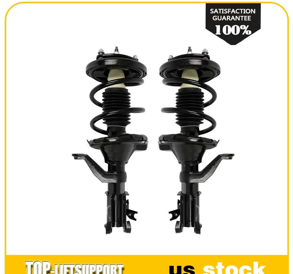 Set of 2 Front Complete Struts with Coil Springs for Acura RSX