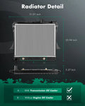 Aluminum Radiator for Hummer H3 (2006–2010) 2855