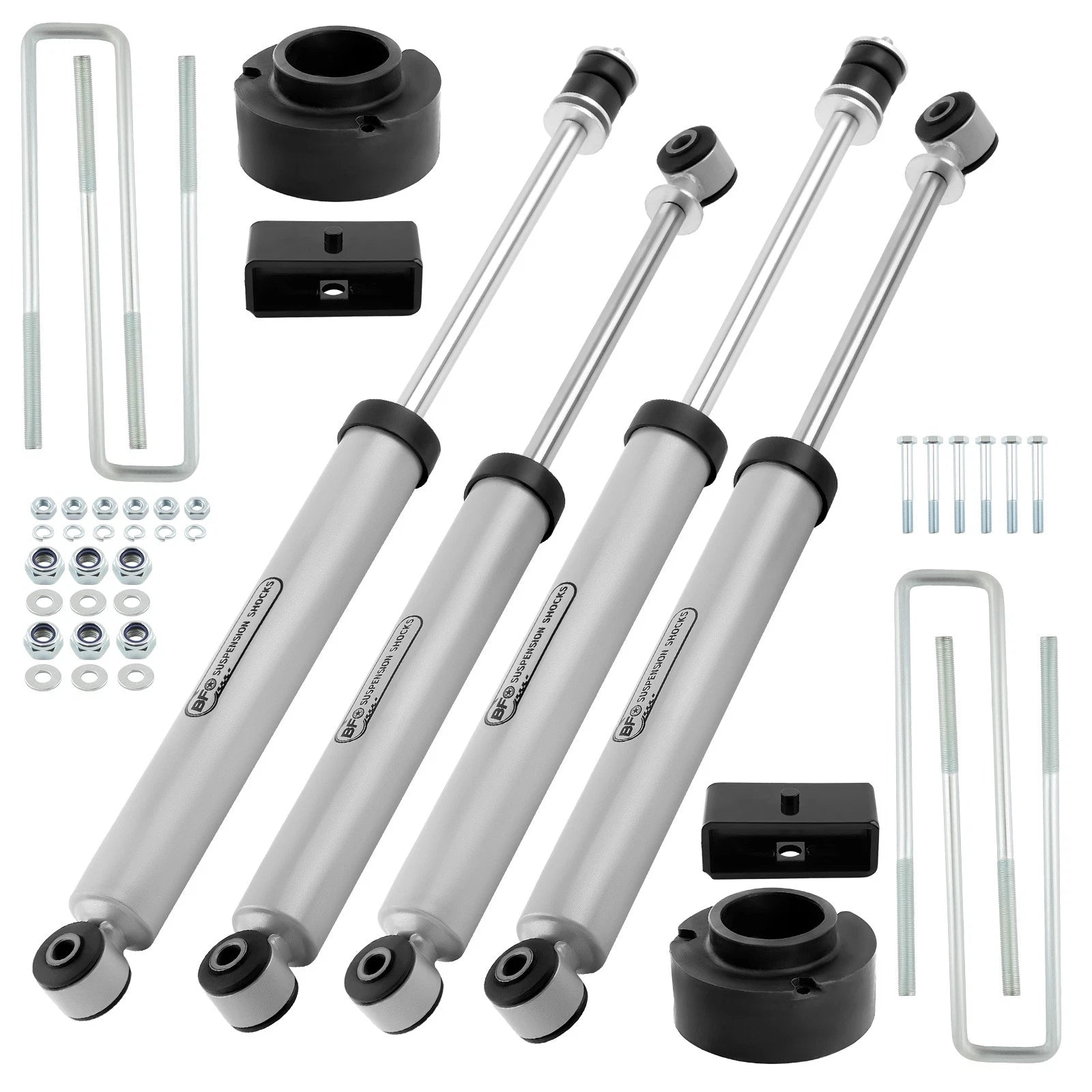 2.5" Suspension Lift Kit with Shocks & Coil Spacers for Dodge Ram 1500 (1994–2001)