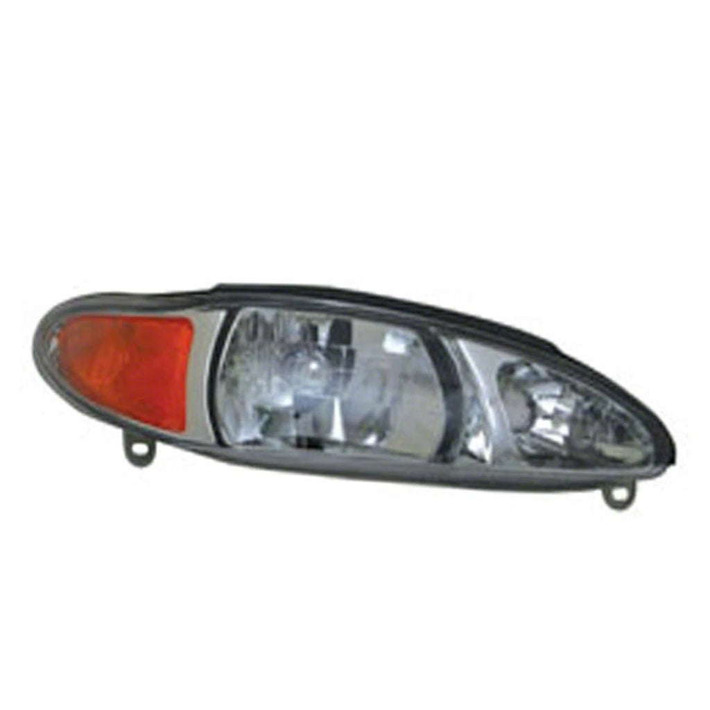 Replacement Passenger Side Head Light Assembly for Mercury Tracer (1997–1999)