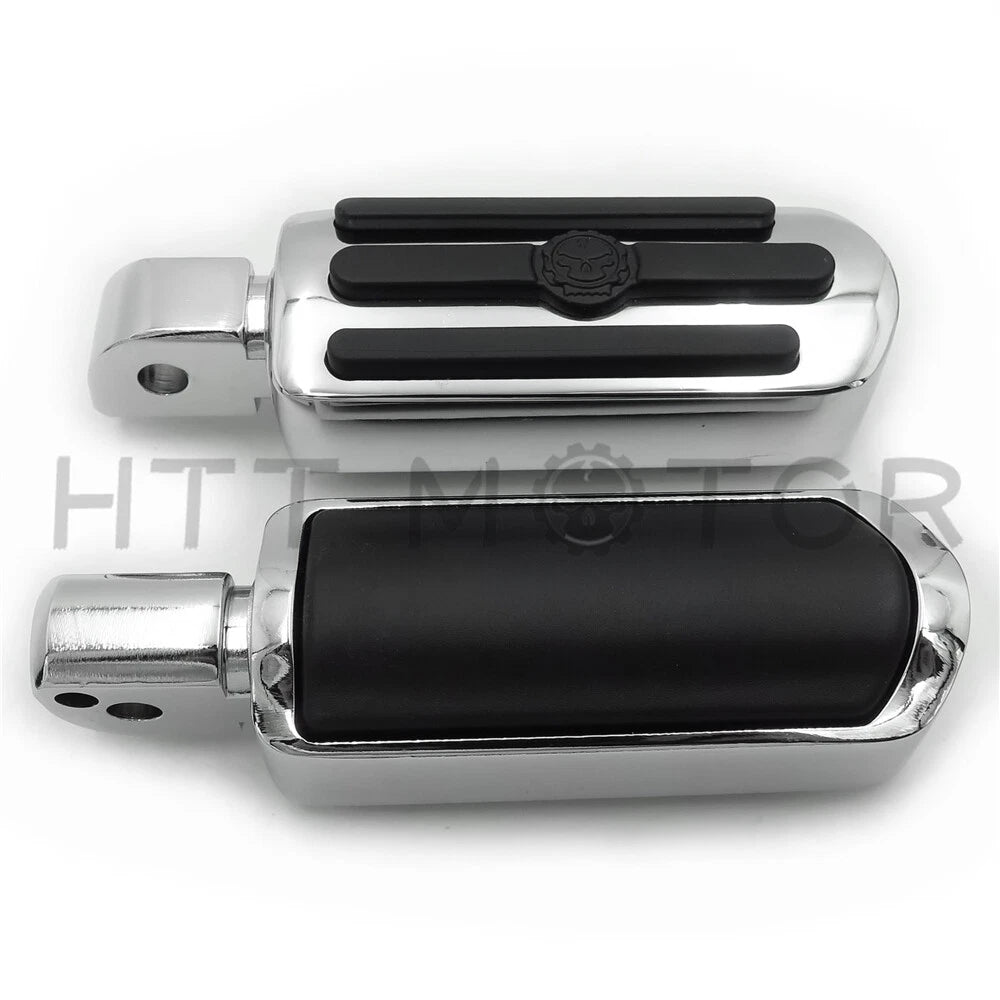 Groove Gear Skull Footpeg for Harley Softail Fat Boy FLFB, Fat Bob FXFB (2018–2019)