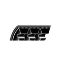 5/8" x 80" Cogged Wedge Banded V-Belt for Universal Models (5VX800)