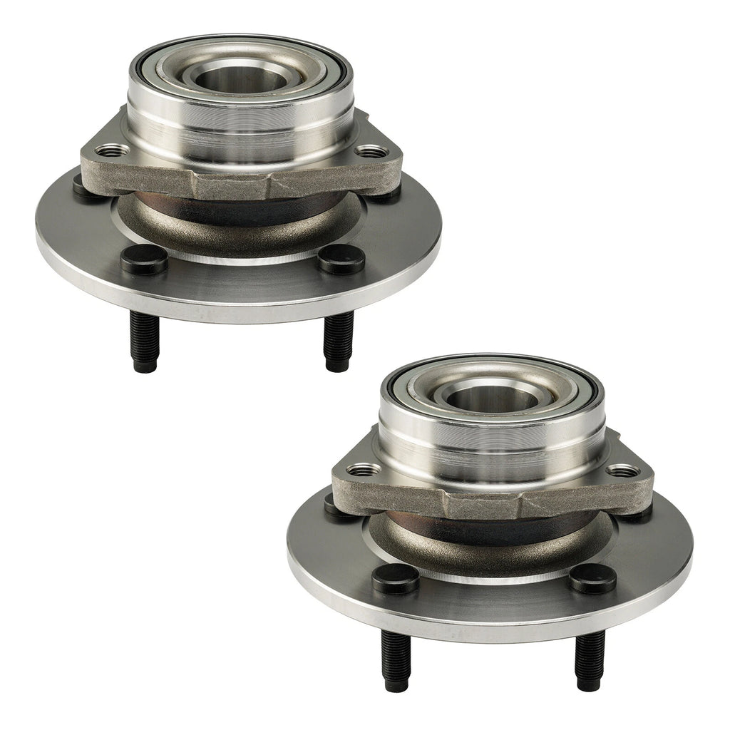 2X Front Wheel Bearing Hub for 2000–2001 Dodge Ram 1500 4WD (3.9L–5.9L)