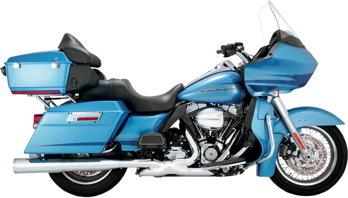 Hi-Output Mufflers Chrome 16455 for Harley Touring (1995–2016)