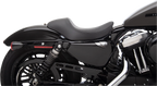 3/4 Solo Seat for Harley-Davidson Sportster (2004–2022) - Black Smooth