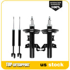 Set of 4 Front Rear Struts Shocks for Dodge Dart (2013–2016)