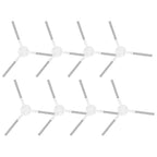 Set of 4 White Side Brushes for Xiaomi B116 X20 PLUS (Replacement Kit)