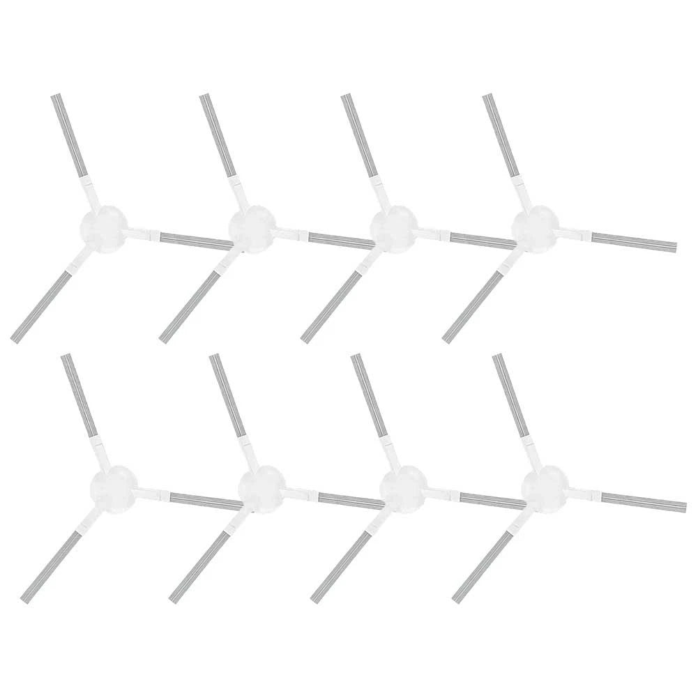 Set of 4 White Side Brushes for Xiaomi B116 X20 PLUS (Replacement Kit)