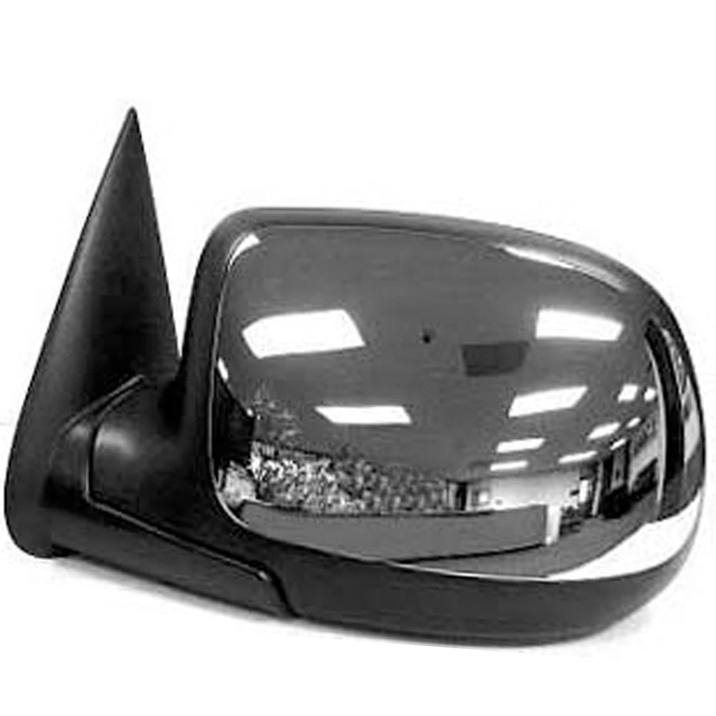 Replacement Chrome Driver Side Manual Door Mirror for Ford F150 (2009–2014)