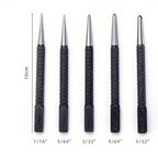 5-Piece Center Punch Set for Hole Positioning