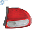Rear Right Tail Light Assembly for Honda Civic (2009–2011) - Clear Lens