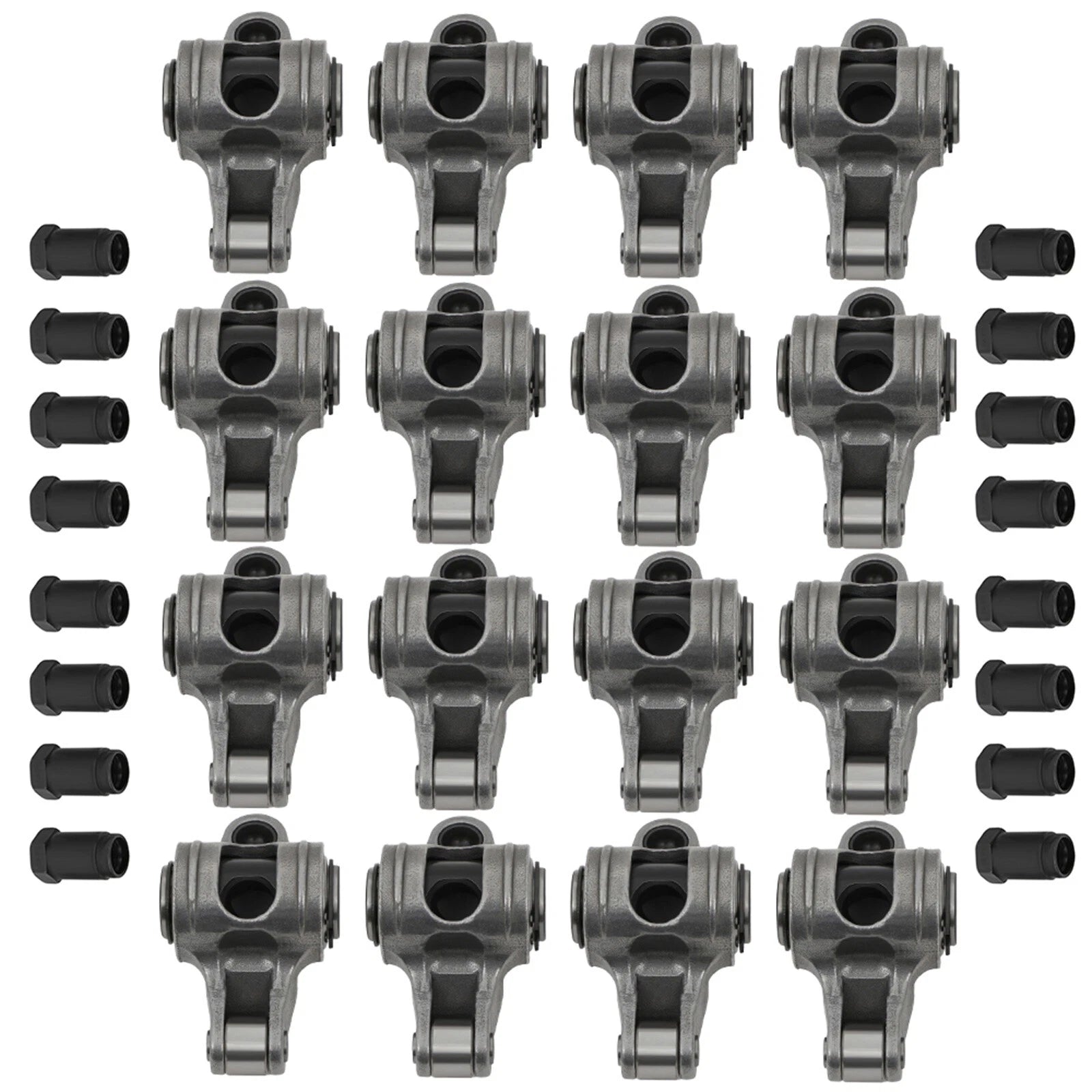 1.5 Ratio Stainless Steel Roller Rocker Arms for Small Block Chevy SBC 350