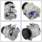 A/C Compressor w/ Clutch for BMW 325i 328i 330i 525i 528i 530i (2004–2013)