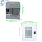 RV Entry Door for Teardrop Trailer (26"W x 32"H)