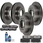 Set of 4 Brake Rotors & Pads for Lexus GX460 (2010–2021)