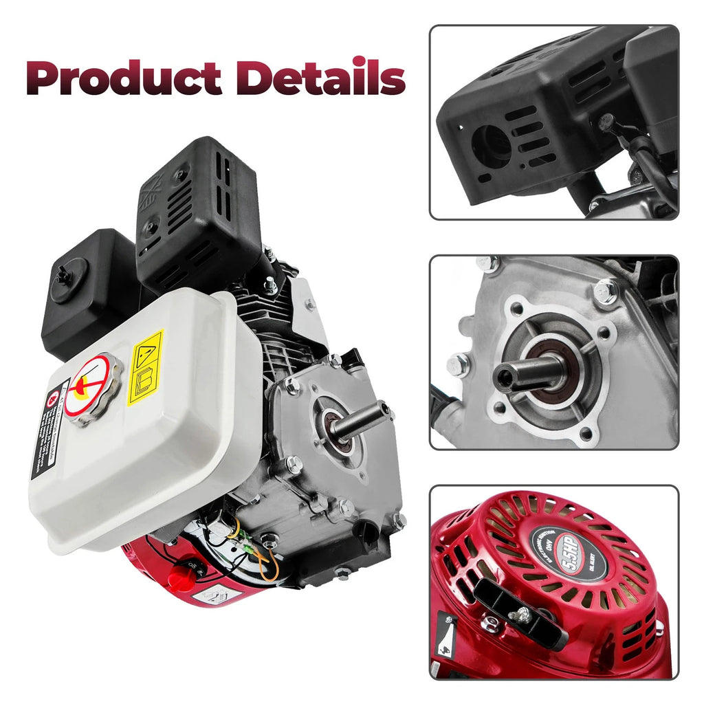 Gas Engine 4 Stroke 5.5HP 168cc Pullstart for Honda GX160