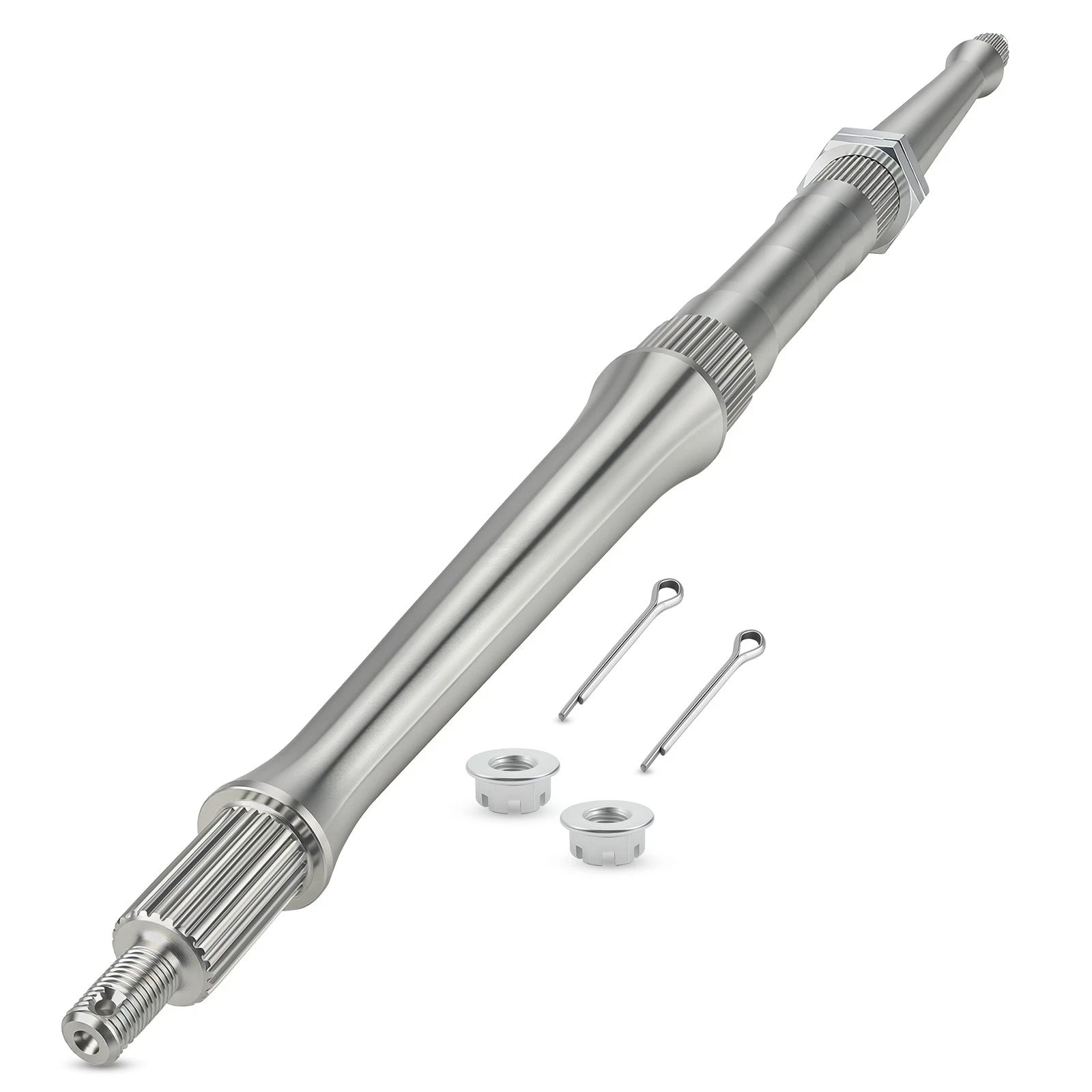 Rear Axle Shaft & Nuts & Pins for Yamaha Warrior 350, Banshee 350 (1987–2004)