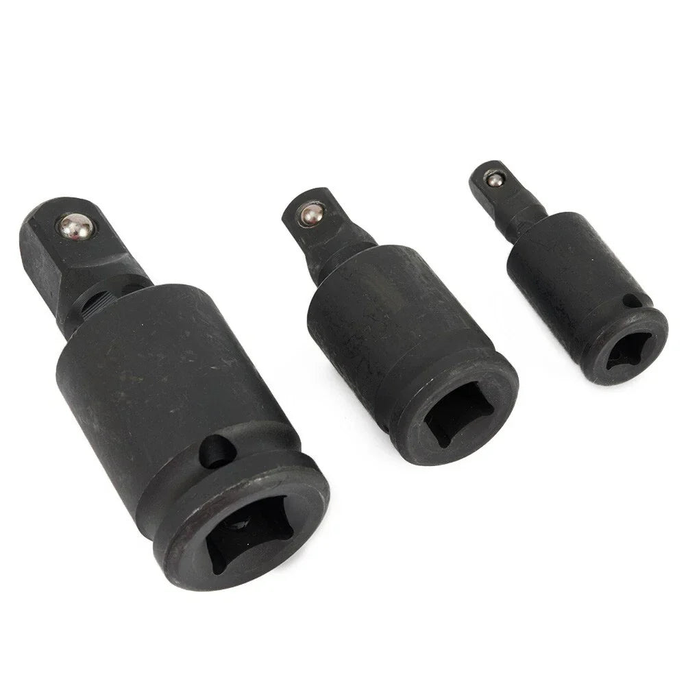 1/2 3/8 1/4 Drive Socket Joint Set Swivel Extension for Automotive Tool