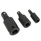 1/2 3/8 1/4 Drive Socket Joint Set Swivel Extension for Automotive Tool
