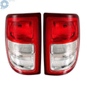 Set of 2 Tail Lights for Dodge Ram 2500 (2019–2022) with Chrome Bezel