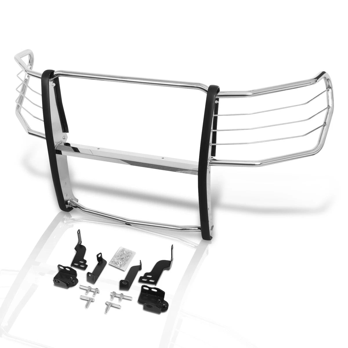 Stainless Steel Front Bumper Grille Brush Guard for Silverado 1500 (2019–2020)