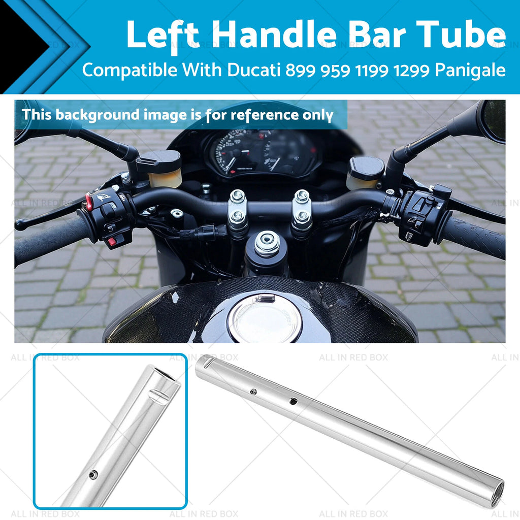 Left Clip-On Handle Bar Tube for Ducati 899 959 1199 1299 Panigale (2013–2019)
