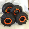 DWT Beadlock Rims & ITP Sandstar Paddle Tires Kit for Honda TRX 250R 300EX