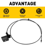 Hood Release Latch Cable w/ Handle for Jeep Grand Cherokee (2005–2010) & Commander (2006–2010)