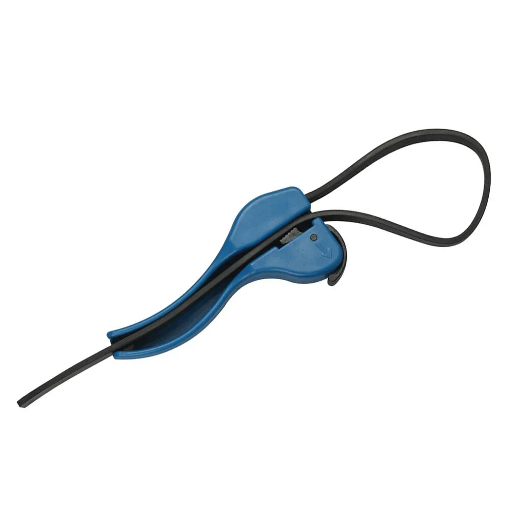 6'' Blue Universal Adjustable Oil Filter Strap Wrench Tool for Cars