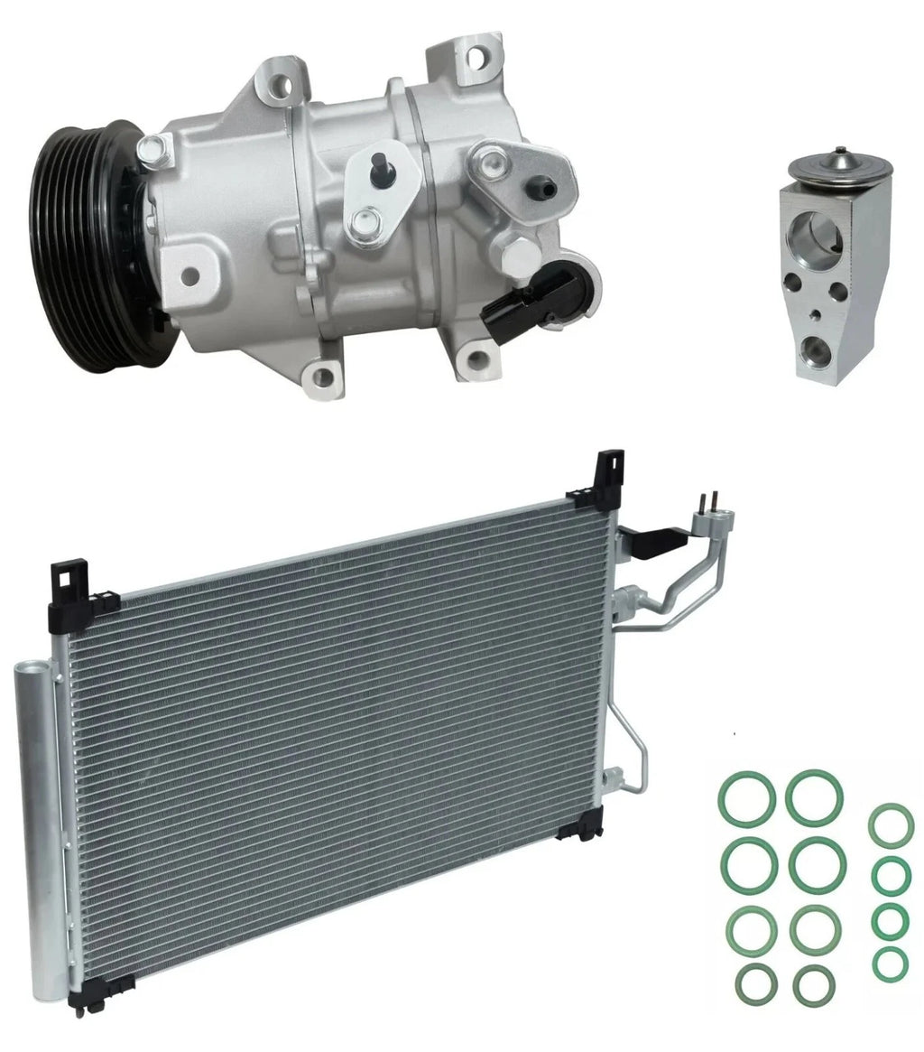 A/C Compressor Kit With Condenser for Hyundai Sonata 2.4L (2017–2019)