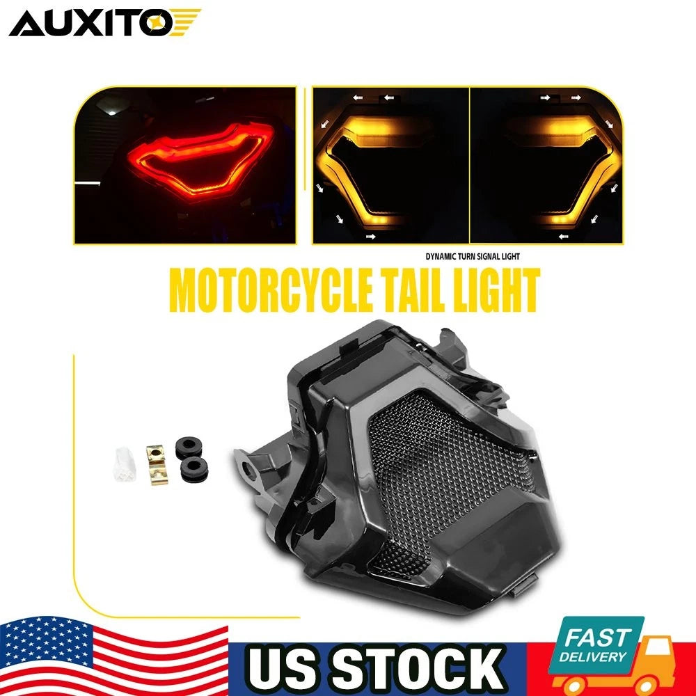 Smoke LED Brake Tail Light Turn Signal for Yamaha MT-07 (2021–2024)