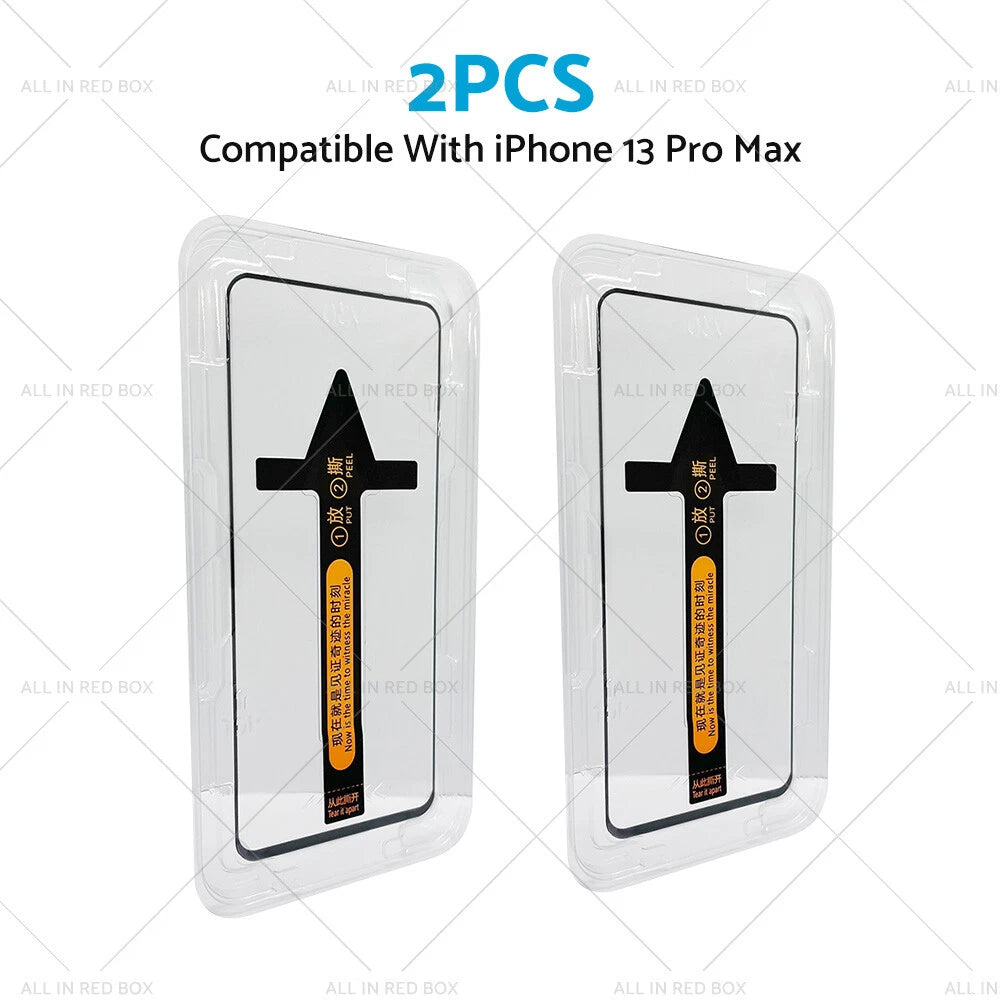 2PC Tempered Glass Screen Protector for iPhone 13 Pro Max (2021)