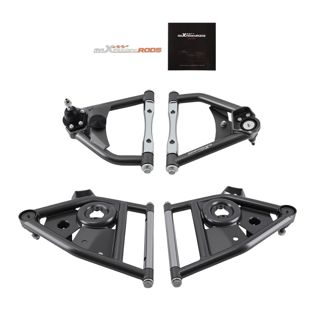 Set of 4 Tubular Control Arms for Chevrolet C10 Pickup (1963–1974)