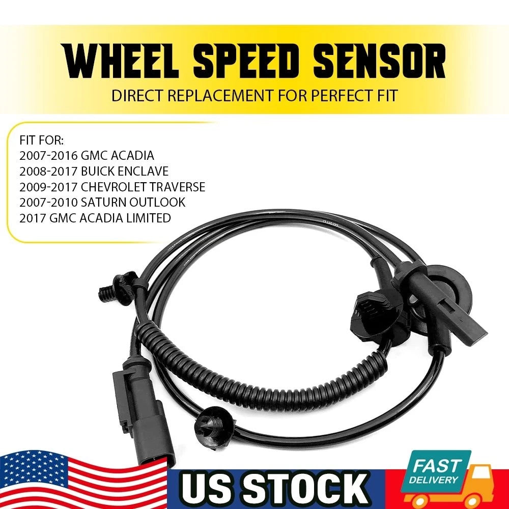 ABS Wheel Speed Sensor for Buick Enclave, GMC Acadia (2007–2017) LH RH
