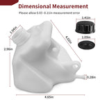 Coolant Reservoir Tank w/ Cap Kit for Kawasaki KLX250 S/SF KLX300 SM (2009–2024)