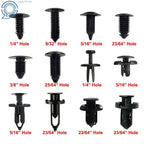 Set of 192 Push Pin Retainers for Toyota Honda GM Ford